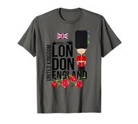 Cool London UK Guard Illustration Cartoon Graphic Designs Camiseta