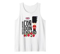 Cool London UK Guard Illustration Cartoon Graphic Designs Camiseta sin Mangas
