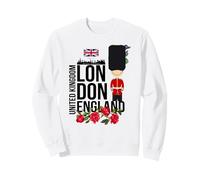 Cool London UK Guard Illustration Cartoon Graphic Designs Sudadera