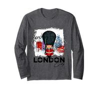 Cool London Vibes, I Love London UK, London Illustration Manga Larga