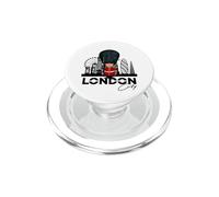 Cool London Vibes, I Love London UK, London Illustration PopSockets PopGrip para MagSafe