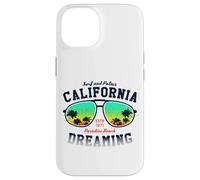 Cool Los Angeles California Dreaming Sun Sean Beach Graphic Carcasa para iPhone 14