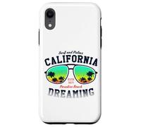 Cool Los Angeles California Dreaming Sun Sean Beach Graphic Carcasa para iPhone XR
