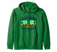 Cool Los Angeles California Dreaming Sun Sean Beach Graphic Sudadera con Capucha