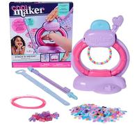 COOL MAKER - ESTUDIO DE PULSERAS HEISHI - Kit para Hacer Pulseras con Bolígrafo de Cuentas, Taller de Cierre Automático y +1200 Cuentas - 6072592 - Cuentas para Pulseras - Juguetes Niñas 7 Años +