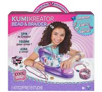 COOL MAKER - KUMIKREATOR 3 EN 1 - Kit de Manualidades niñas para crear Collares y Pulseras de la Amistad - 6064945 - Juguetes Niñas 8 Años +