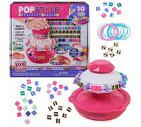 Cool Maker - POPSTYLE BRACELET MAKER - Kit para Hacer Pulseras de la Amistad - 1 Máquina con Almacenamiento, 170 Cuentas y 22 Gomas Elásticas Reutilizables - 6067289 - Juguetes Niñas 8 Años +