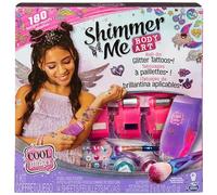 Shimmer Me Body Art con rodillo, 4 películas de efectos metalizados y 180 diseños, Manualidades Cool Maker Shimmer Me Body Art con rodillo, 4 películas de efectos metalizados y 180 diseños, Juego de tatuajes, Chica, 8 año(s)