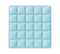 Cool Mat para perros, almohadilla de refrigeración para mascotas, resistente a los arañazos, transpirable, diseño ligero y portátil, 635 g, para viajes en coche, césped, balcón, sala de estar, parque