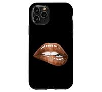 Cool Melanin Girl Lips Graphic Tees, Black Girls Magic Style Carcasa para iPhone 11 Pro