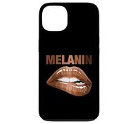 Cool Melanin Girl Lips Graphic Tees, Black Girls Magic Style Carcasa para iPhone 13