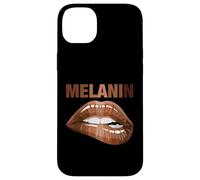 Cool Melanin Girl Lips Graphic Tees, Black Girls Magic Style Carcasa para iPhone 14 Plus