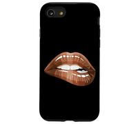 Cool Melanin Girl Lips Graphic Tees, Black Girls Magic Style Carcasa para iPhone SE (2020) / 7/8