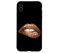 Cool Melanin Girl Lips Graphic Tees, Black Girls Magic Style Carcasa para iPhone XS MAX