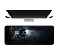 Cool Military Weapon Build Weapon Parts Display Large Gaming Mouse Pad, Military Weapon Parts Design XXL Gaming Mouse Pad, for Laptop & Desktop Use with Non-Slip Rubber (5#,15.7 * 31.5 Inches)