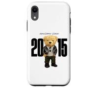 Cool millennials Teddy Bear Birthday Awesome Born Since 2015 Carcasa para iPhone XR
