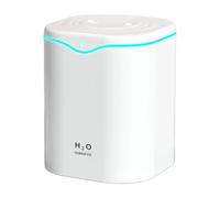 Cool Mist Humidifier - USB Air Humidifier, 2L Room Humidifiers with Air Purifying and Night Light Function, Desktop Humidifiers Compact, Bedroom Restful Sleep Plant Health Office Nursery
