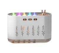 Cool Mist Humidifiers For Bedroom - Aromatherapy Diffuser With Light, 700ml RGB Color Changing Music Synchronized Ultra Quiet, 5 Nozzles | Home Improvement Decor For Nursery Children