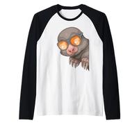 Cool Mole con Gafas de Sol Lover Kids Mole Camiseta Manga Raglan