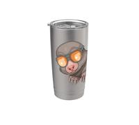 Cool Mole con gafas de sol Lover Kids Mole Vaso térmico de acero inoxidable de doble pared