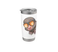 Cool Mole con gafas de sol Lover Kids Mole Vaso térmico de acero inoxidable de doble pared