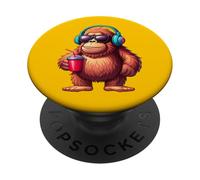 Cool Monkey Summer PopSockets PopGrip Adhesivo