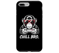 Cool Monkey with Sunglasses Gaming Animal Chill Bro Gamer Carcasa para iPhone 7 Plus/8 Plus