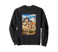 Cool Mount Rushmore National Memorial USA Presedents Anime Sudadera