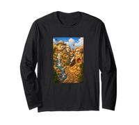 Cool Mount Rushmore National Memorial USA Presedents Cartoon Manga Larga