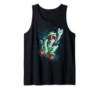 Cool Mummy Skateboard, I Love Skateboarding, Skateboard Fun Camiseta sin Mangas