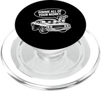 Cool Muscle Car Design Dame Todo Tu Dinero Estilo De Dibujos Animados PopSockets PopGrip para MagSafe