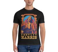 Cool-Music-T-Shirt-s-T-Shirts-O-Neck-E-Emmylou-Harris-tee