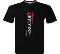Cool N 2 3 4 5 6 One Down Five Up Motorcycle Motorbike Gear Shift Mens T-Shirt Graphic Printed tee Black S