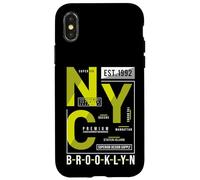 Cool New York City 5 Boroughs, Wear New York City Brooklyn Carcasa para iPhone X/XS