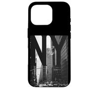 Cool New York City Abstract Skyline, Black & White New York Carcasa para iPhone 16 Pro