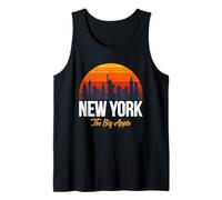 Cool New York City Skyline Sunset Shirts, Cool New York City Camiseta sin Mangas