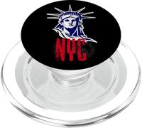 Cool New York City Statue of Liberty, Enjoy New York City PopSockets PopGrip para MagSafe