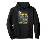 Cool New York City Teddy Bear Playing Basketball Underground Sudadera con Capucha