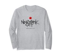 Cool New York City The Big Apple, NYC Urban Street Art Style Manga Larga