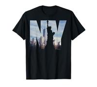 Cool New York Skyline Graphic Design Tees, New York City Camiseta