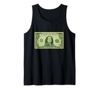 Cool One Dollar Cartoon Style, Yes I'm Rich, Rich Graphic Camiseta sin Mangas
