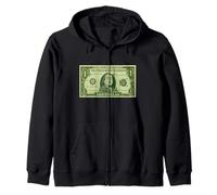 Cool One Dollar Cartoon Style, Yes I'm Rich, Rich Graphic Sudadera con Capucha