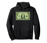 Cool One Dollar Cartoon Style, Yes I'm Rich, Rich Graphic Sudadera con Capucha