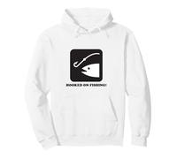 Cool Outdoor Fishing Hooked on Fishing! Sudadera con Capucha