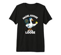 «Cool Padel Goose On The Loose»: El Caos En La Pista De Camiseta Premium