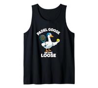 «Cool Padel Goose On The Loose»: El Caos En La Pista De Camiseta sin Mangas