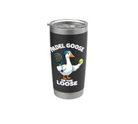 «cool Padel Goose On The Loose»: El Caos En La Pista De Vaso térmico de acero inoxidable de doble pared