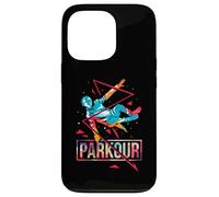Cool Parcouring Parkour Deportista Extremo Carcasa para iPhone 13 Pro