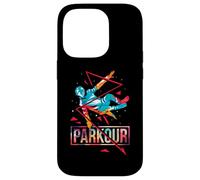 Cool Parcouring Parkour Deportista Extremo Carcasa para iPhone 14 Pro