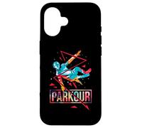 Cool Parcouring Parkour Deportista Extremo Carcasa para iPhone 16